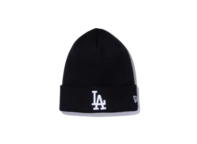 NEW ERA Basic Cuff Knit MLB Team Logo Los Angeles Dodgers "Black"