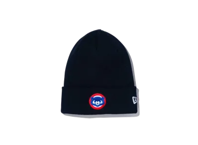 NEW ERA Basic Cuff Knit Cotton Chicago Cubs "Navy"