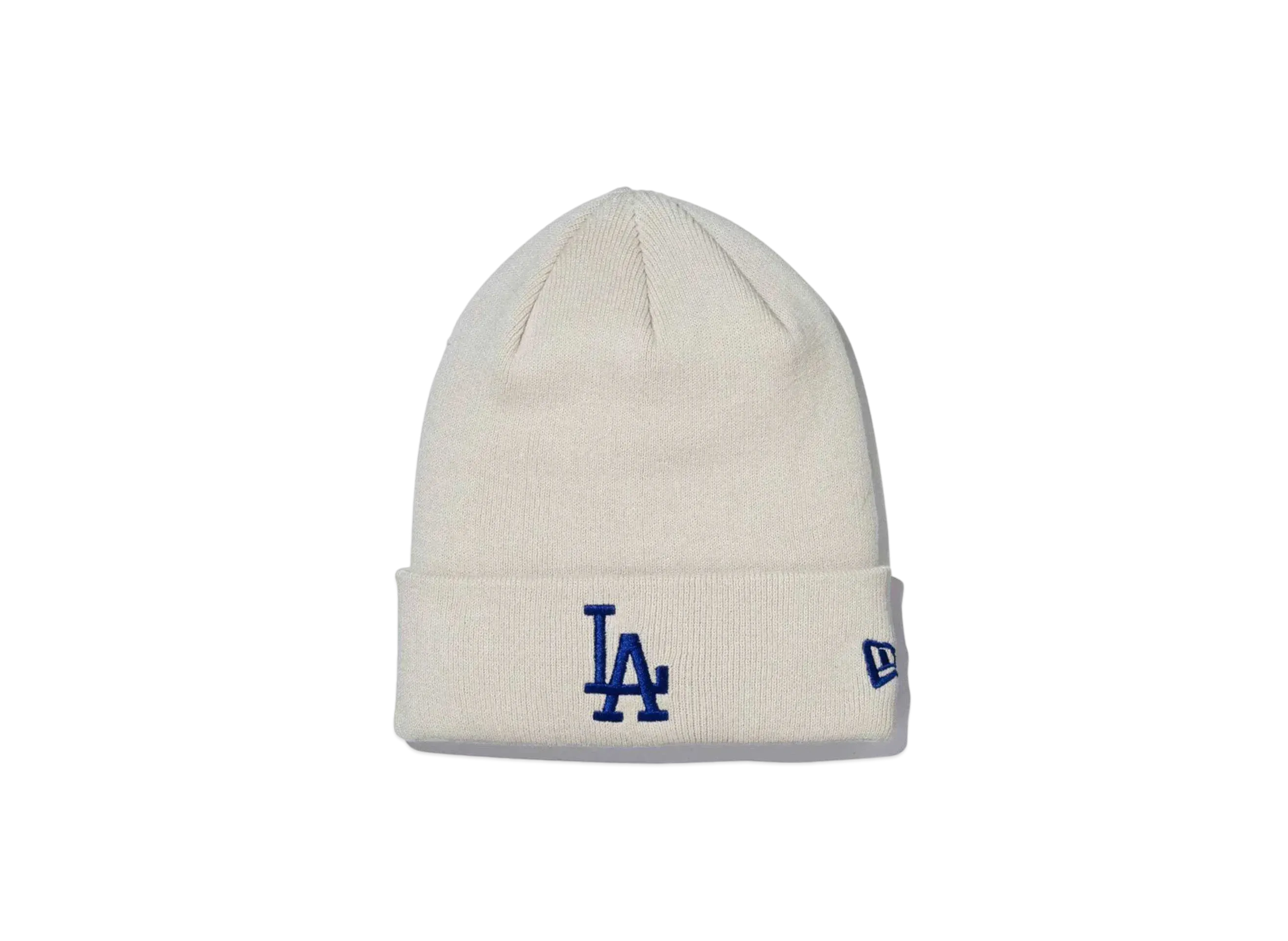 NEW ERA Basic Cuff Knit Cotton Los Angeles Dodgers "Stone"
