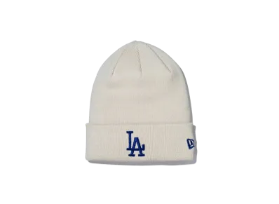 NEW ERA Basic Cuff Knit Cotton Los Angeles Dodgers "Stone"
