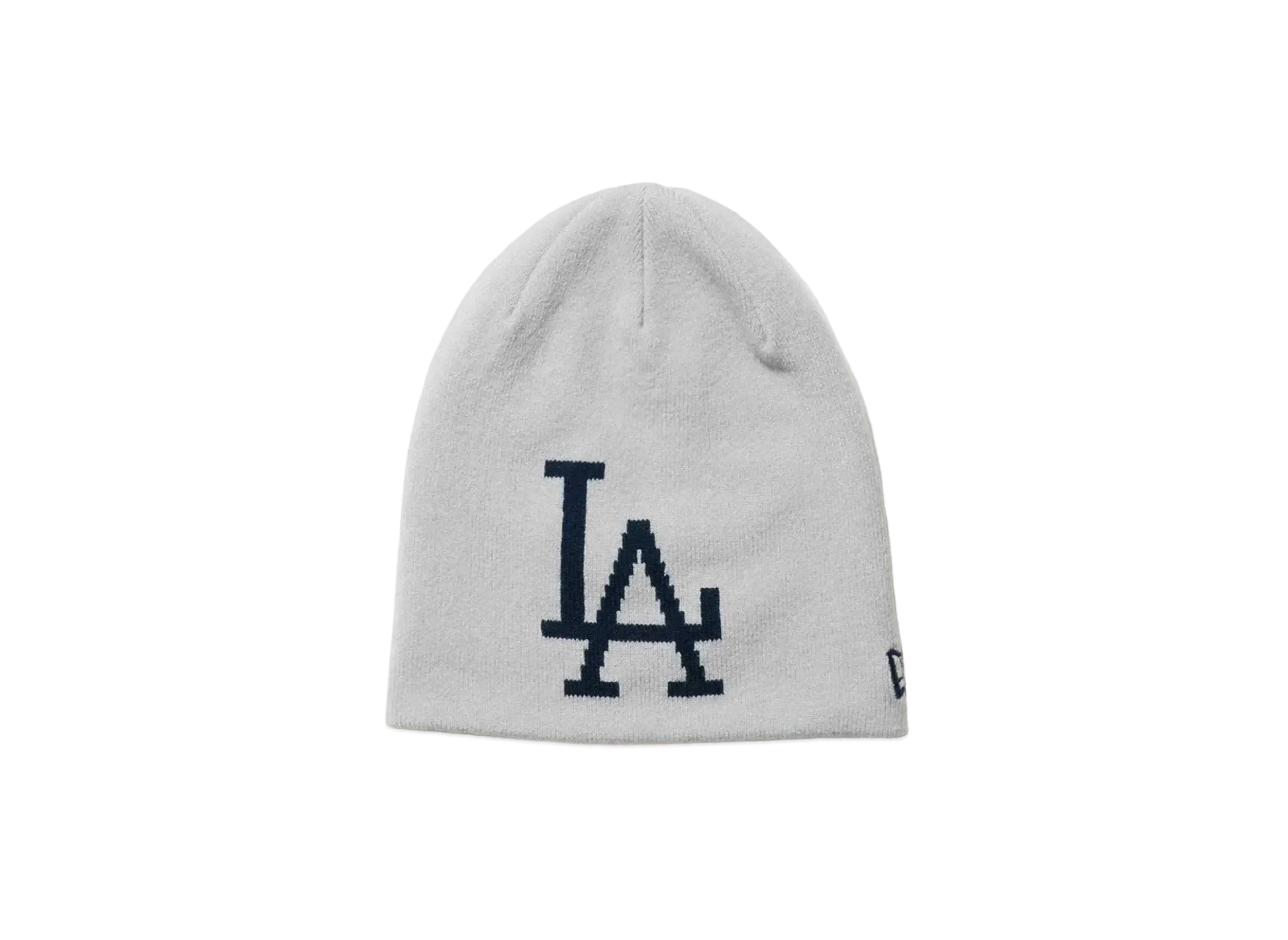 NEW ERA Basic Beanie Cooperstown Los Angeles Dodgers "Light Gray"
