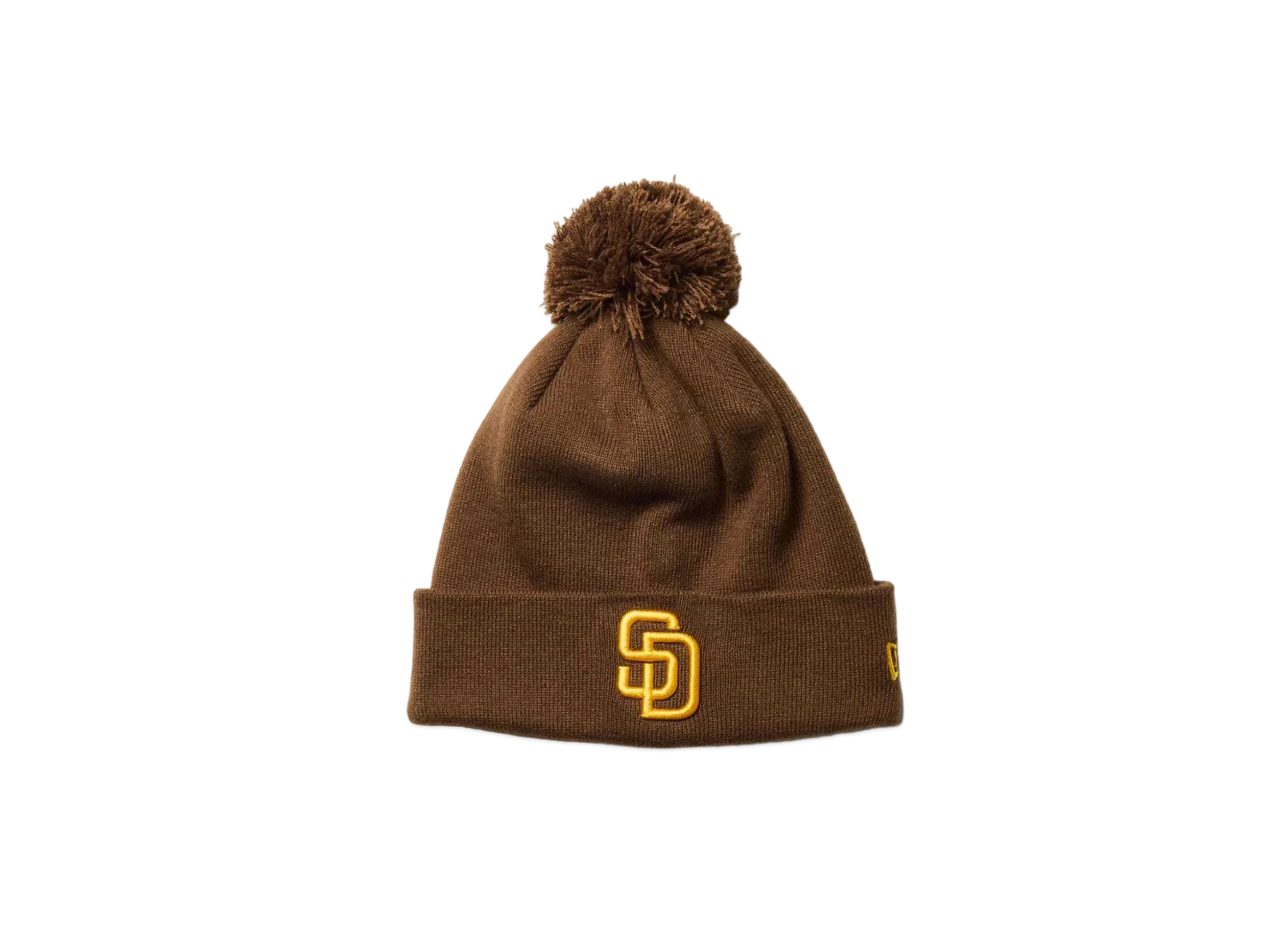 NEW ERA Pom Pom Knit Rib San Diego Padres "Walnut"