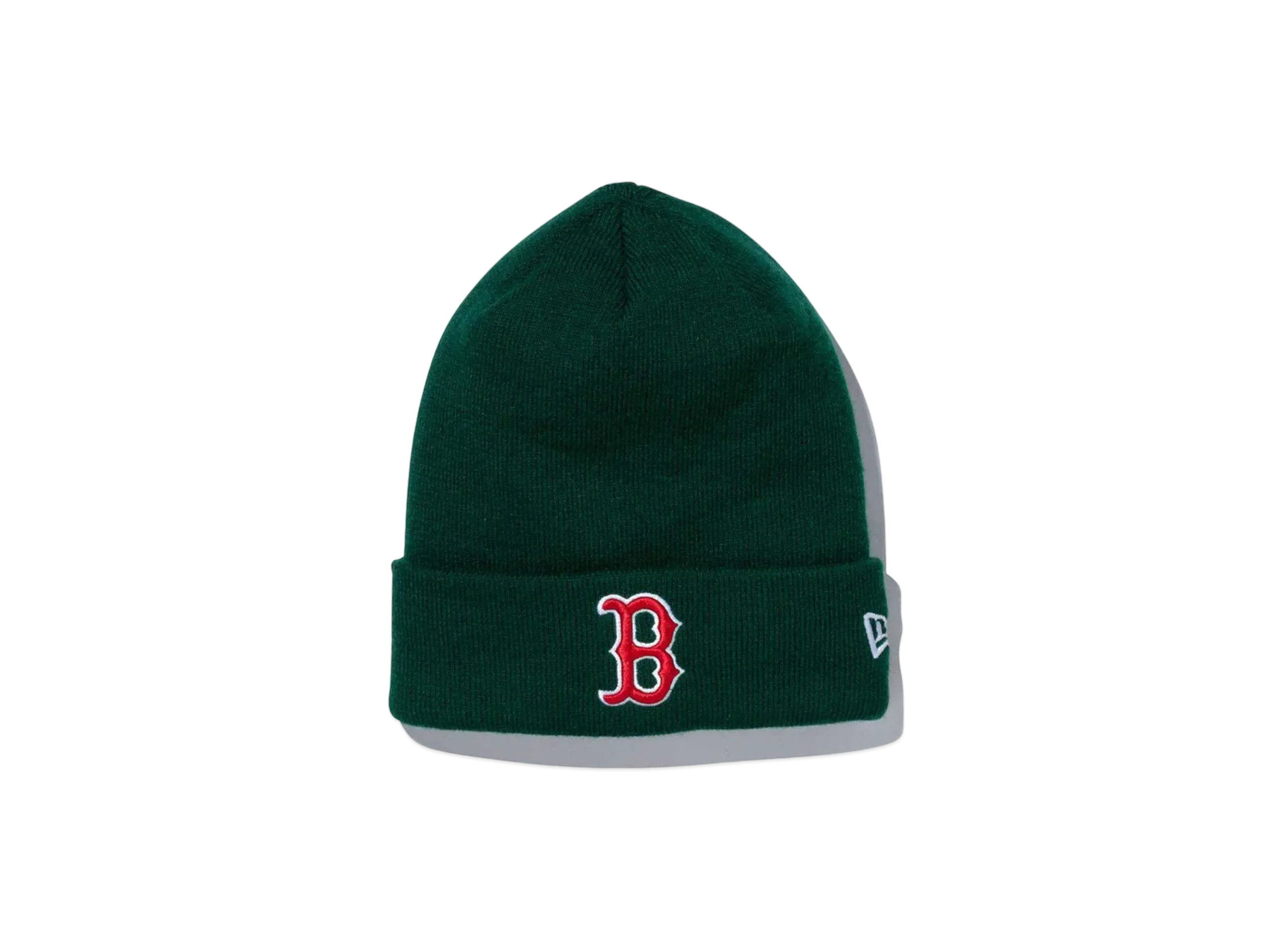 NEW ERA Basic Cuff Knit MLB Team Logo Boston Red Sox "British Green"