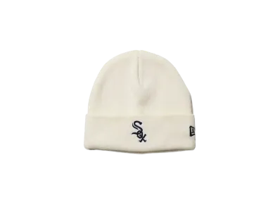 NEW ERA Kid's Basic Cuff Knit MLB Team Logo Chicago White Sox "Off White"