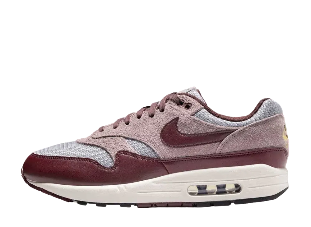 ナイキ エアマックス1 プレミアム "バーガンディクラッシュ/セメントグレー/トープグレー/ファントム"