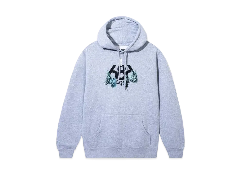 ANTI SOCIAL SOCIAL CLUB x 686 Hardpack Hoodie "Athletic Heather"