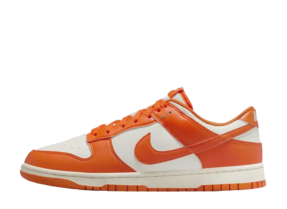 Nike Dunk Low Retro "Syracuse/Pale Ivory/Safety Orange"