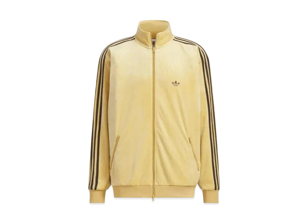 adidas Beckenbauer Velor Track Jacket "Golden Beige"