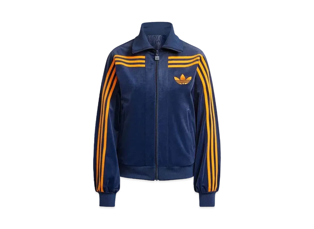 adidas 70s Velor Track Top "Night Indigo"