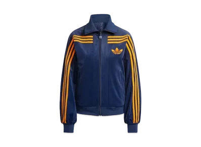 adidas 70s Velor Track Top "Night Indigo"