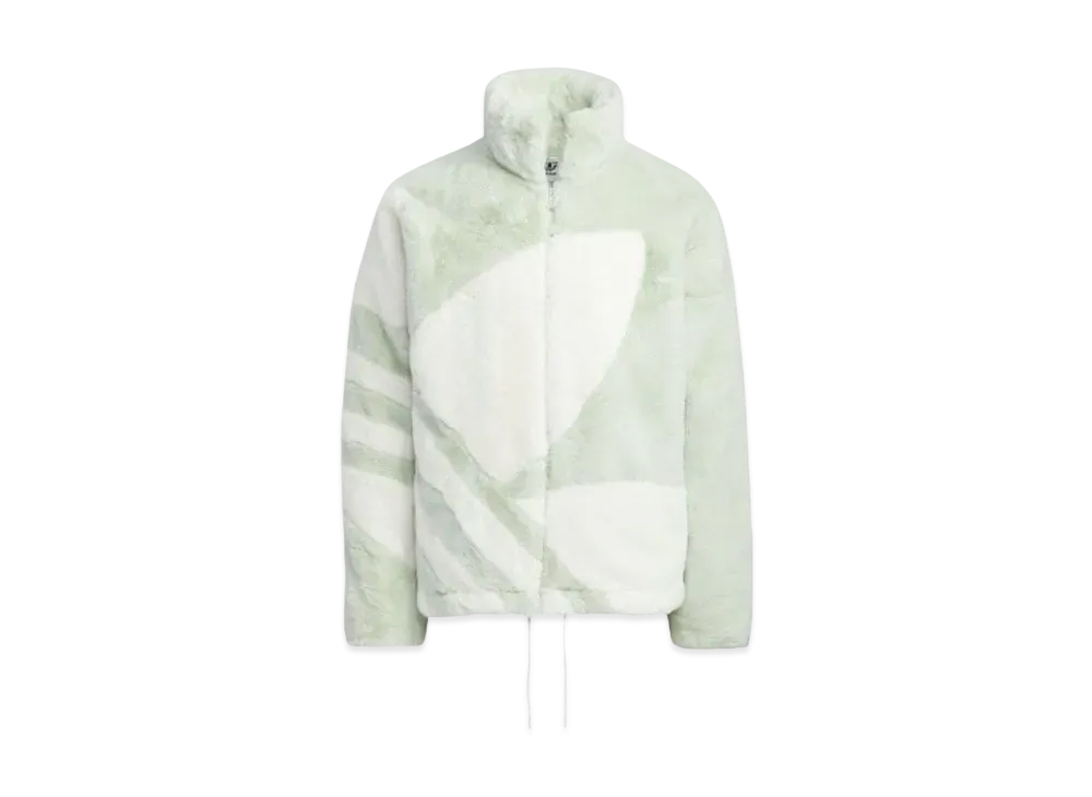 adidas Fur Track Jacket "Linen Green/Off White"