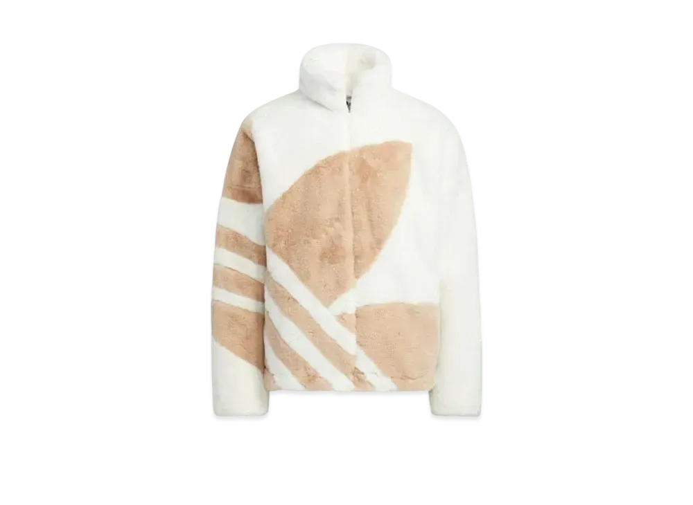 adidas Fur Track Jacket "Off White/Magic Beige"