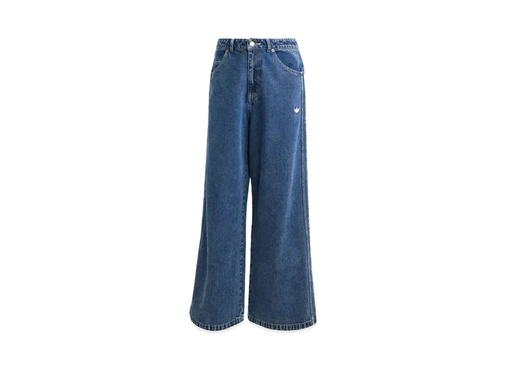adidas Premium Essentials Denim Balloon Pants "Light Denim"