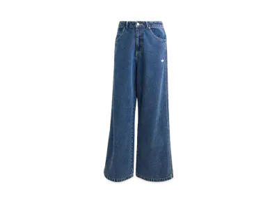 adidas Premium Essentials Denim Balloon Pants "Light Denim"