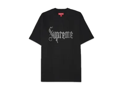 Supreme Rhinestone S/S Top "Black"