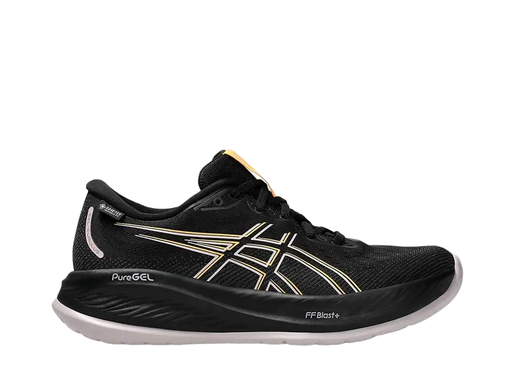 アシックス ウィメンズ ゲルキュムラス26 ゴアテックス "ブラック/スタジアムオレンジ"