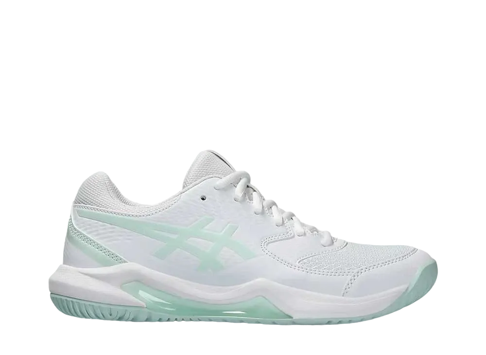 アシックス ウィメンズ ゲルデディケート8 "ホワイト/ペールブルー"