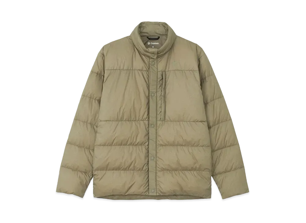 Goldwin Partex Quantum Mid Down Jacket (Ski / Unisex) "Oak Green"