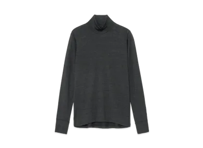 Goldwin Wool Turtleneck Long Sleeve (C3 fit / Ladies) "Black"
