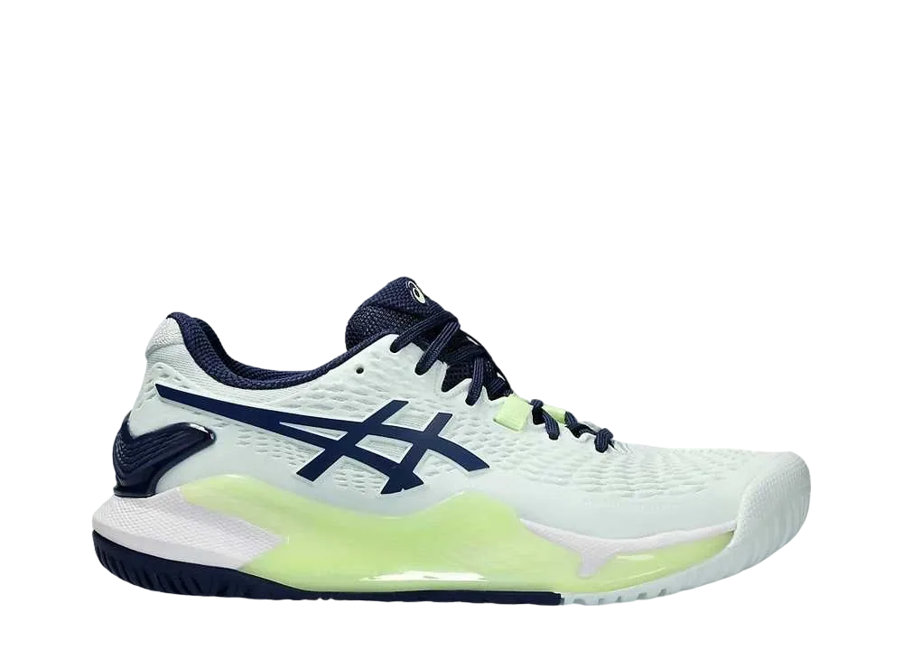 アシックス ウィメンズ ゲルレゾリューション9 "ペールミント/ブルーエクスパンス"