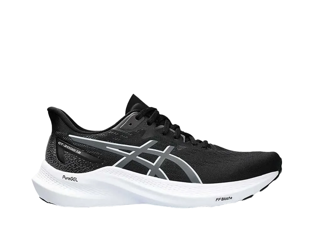 アシックス ウィメンズ GT2000 12 ワイド "ブラック/グレー"