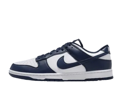 ナイキ ダンク ロー レトロ "ホワイト/ホワイト/ミッドナイト"