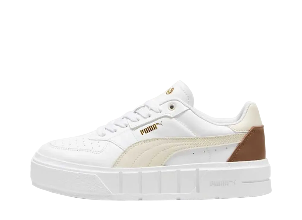 プーマ ウィメンズ カリ コート レザー "プーマホワイト/アルパインスノー"