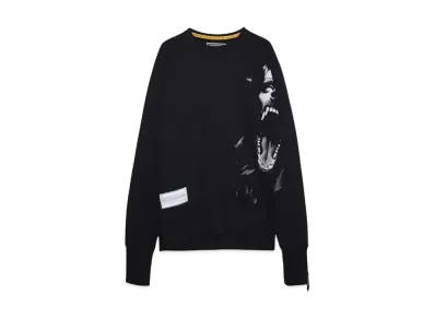beauty:beast CREWNECK SWEAT SHIRT(werewolf ) "BLACK"