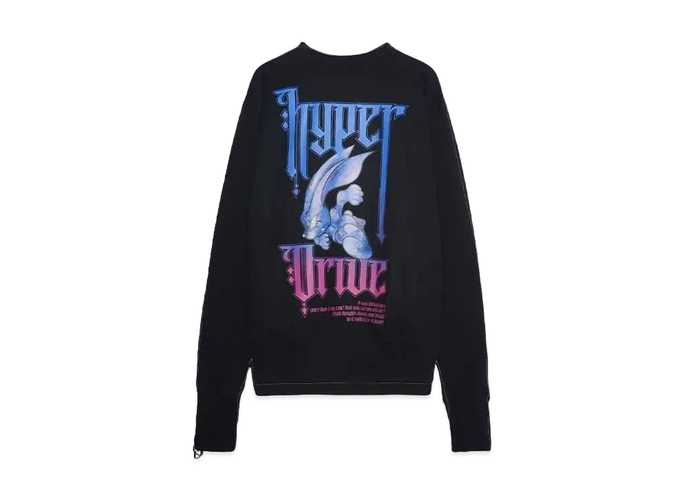 beauty:beast CREWNECK SWEAT SHIRT(DARKKNIGHT) "BLACK"