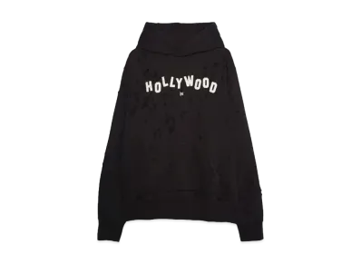 AMIRI HOLLYWOOD SHOTGUN HOODIE "BLACK"