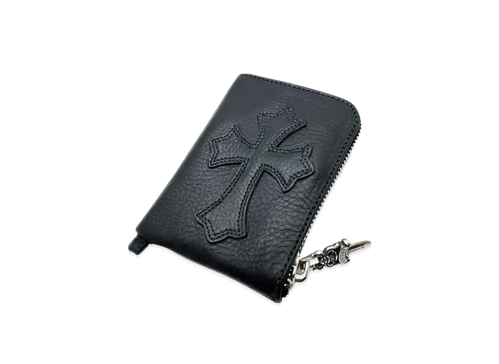 クロムハーツ タイニー ジップ ウォレット "ブラック"