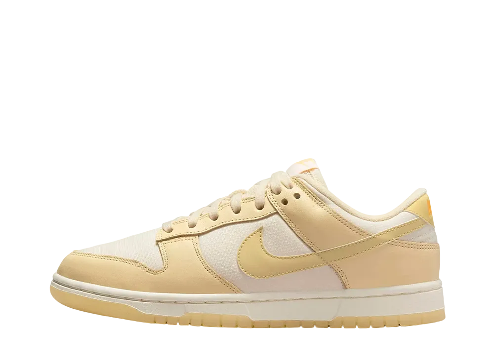 Nike Women's Dunk Low "Muslin/Pale Ivory/Laser Orange/Team Gold"