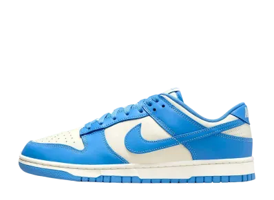 ナイキ ダンク ロー "ココナッツミルク/ジムレッド/セイル/ユニバーシティブルー"