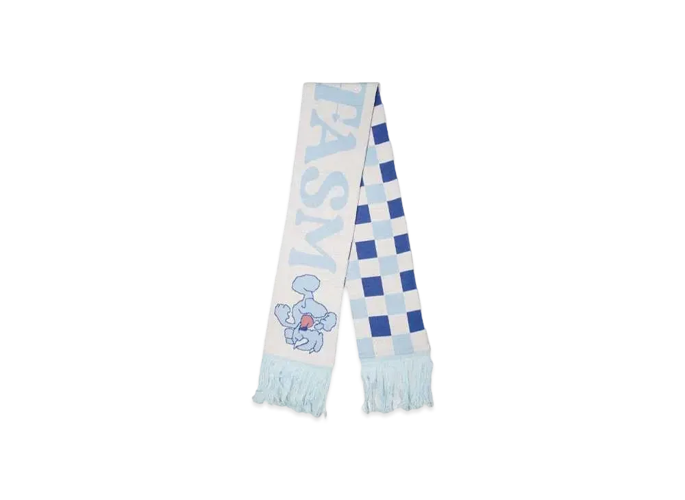 FACETASM x CPD SHIRAI CHECKER MUFFLER "WHITE"