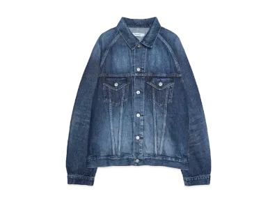 nonnative TRUCKER BLOUSON COTTON 13.5oz DENIM VW DARK "INDIGO"