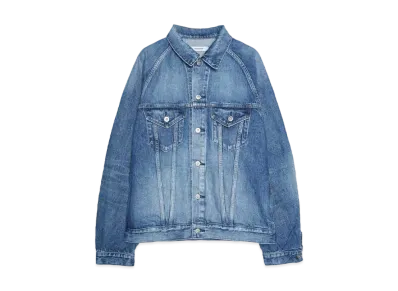 nonnative TRUCKER BLOUSON COTTON 13.5oz DENIM VW LIGHT "INDIGO"