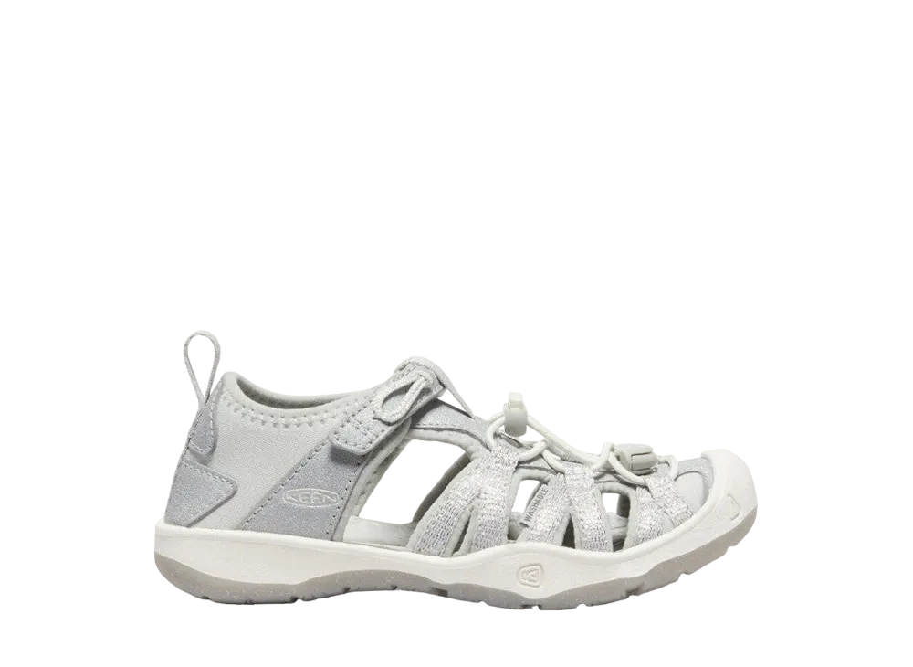 KEEN Little Kids Moxie Sandal "Silver"