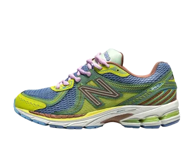 Up There × New Balance 860V2 "Acid Green/Periwinkle Blue/Copper Brown"