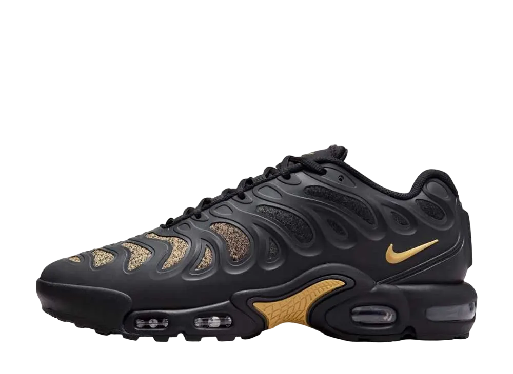 Paris Saint-Germain (PSG) × Nike Air Max Plus Drift "Anthracite/Wheat Gold/Black"