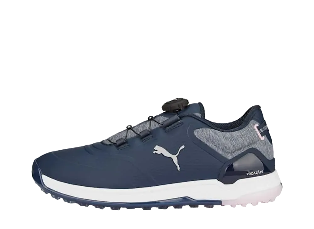 プーマ ウィメンズ ゴルフ プロアダプト アルファキャット2.0 "ネイビーブレザー/パールピンク"
