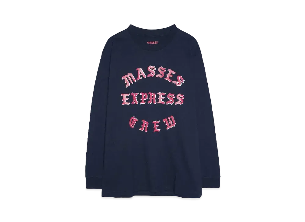 MASSES T-SHIRTS L/S CROSS マシス ロンT マシスmasses ロンT