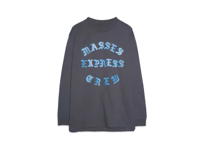 MASSES T-SHIRT L/S EXPRESS "CHARCOAL"