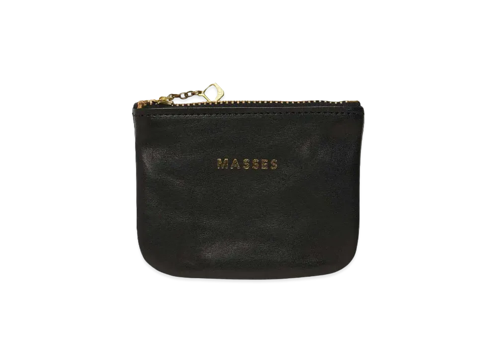 MASSES COIN PURSE M "BLACK"