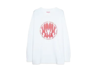 MASSES T-SHIRT L/S MSSM "WHITE"