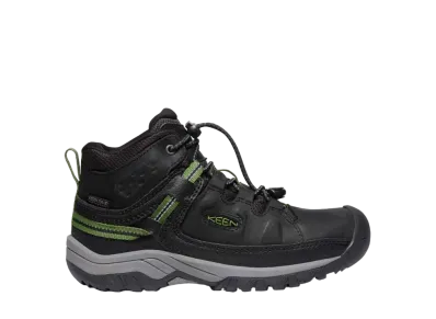KEEN Big Kids Targhee Mid "Black/Campsite"