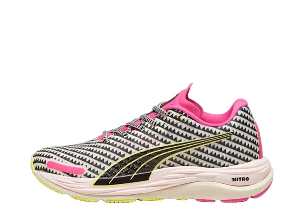 Lemlem × Puma Women's Velocity Nitro 2 "Ghost Pepper/Puma Black/Pink Glimmer"
