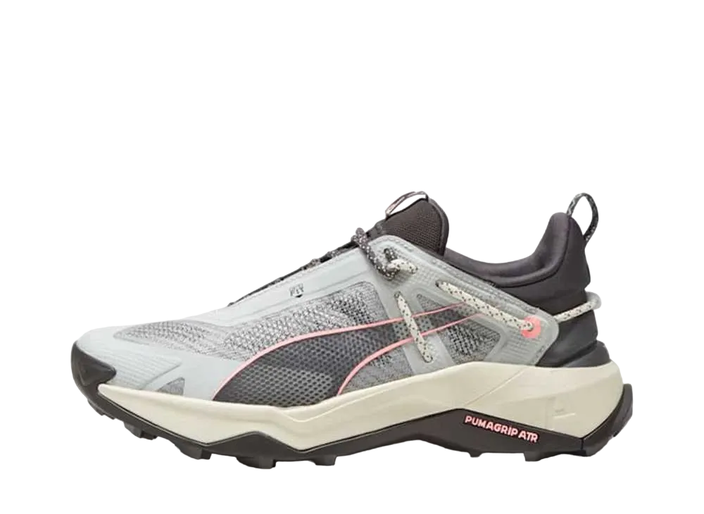 プーマ ウィメンズ シーズンズ エクスプロア ニトロ "アッシュグレー/アルパインスノー/コーラルアイス"
