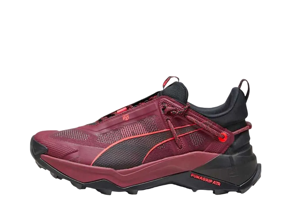 Puma Women's Seasons Explore Nitro "Dark Jasper/Puma Black/Fire Orchid"