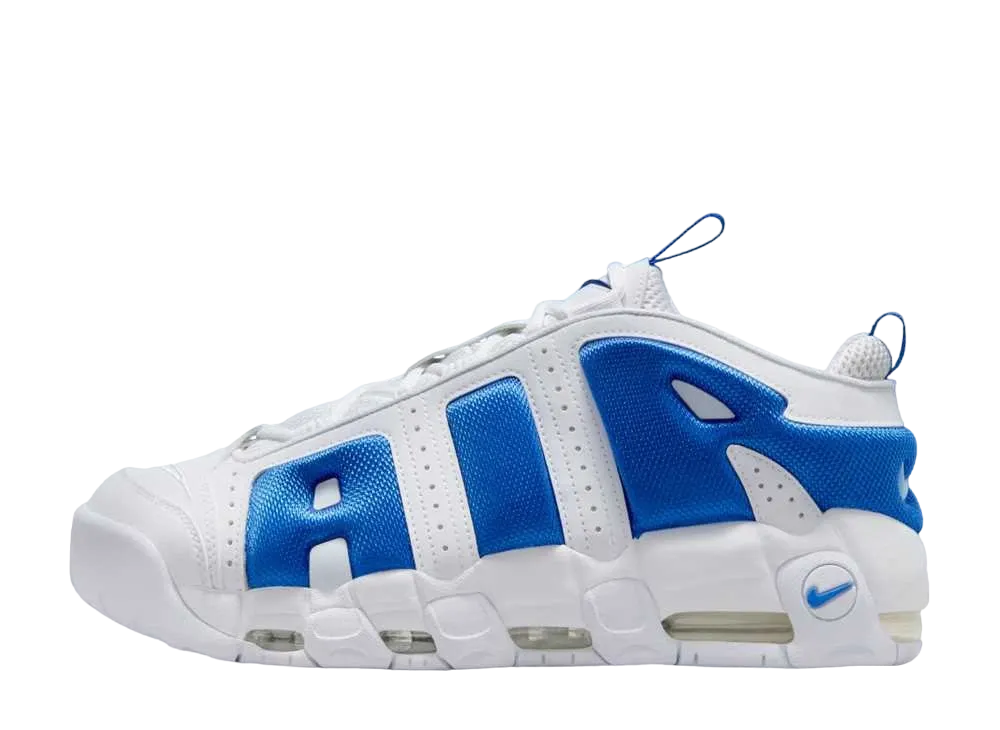 Nike Air More Uptempo Low "White/Royal"