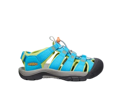 KEEN Big Kids Newport Boundless "Blue Atoll/Daiquiri Green"
